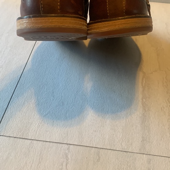 J Shoes "Thames" Men's Brown Leather Comfy Slip On Loafers Size 10.5 - Picture 10 of 12